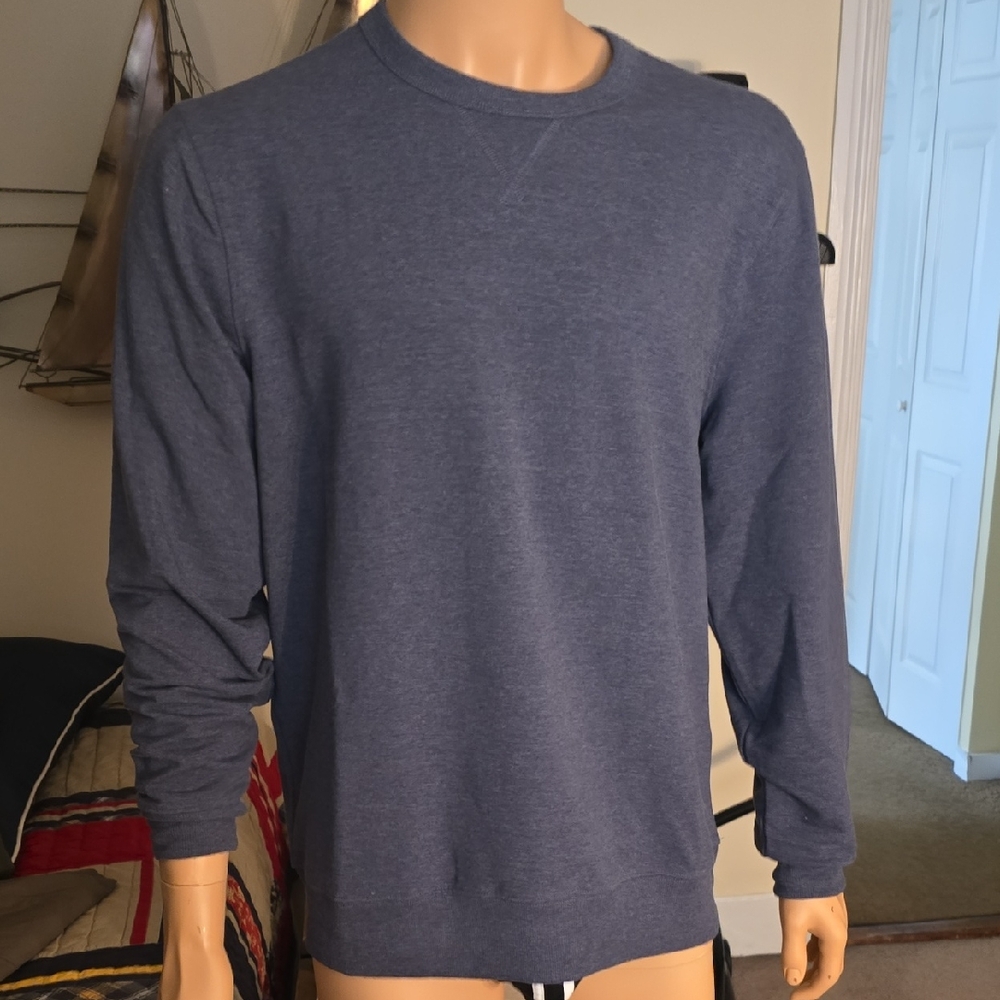 J. Crew Blue Crewneck Sweater Essential Knit Style